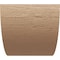 Ekena Millwork 4in. W x 4in. H x 12in. L Durham Woodgrain TimberThane Rafter Tail, Primed Tan RFTUR04X04X12DURRCPR - alternate 2